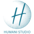 humani studio plavi logo